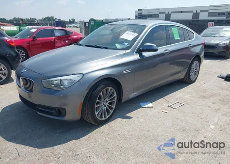 2015 BMW 535I Gran Turismo z USA, uszkodzony, nr VIN WBA5M2C58FD872079